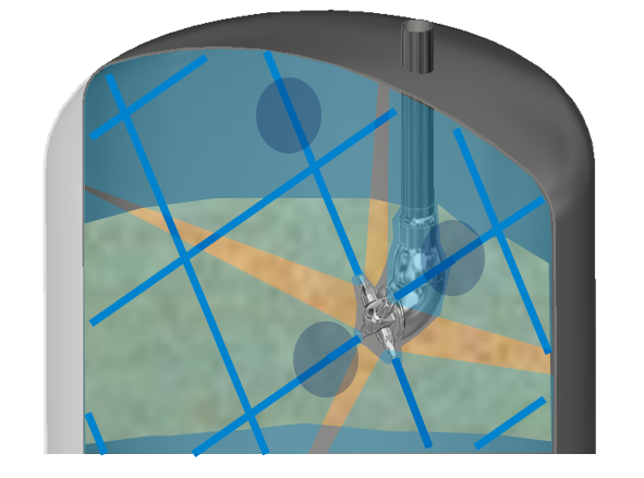 Rotary jet head yeast ring